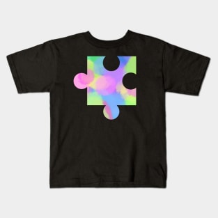 Colorful Puzzle (Autism) Kids T-Shirt